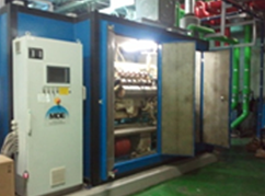 업무용 빌딩 내 설비 사진