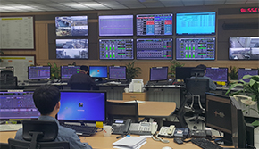 상업운전 사진 - 실시간 상태감시 및 제어