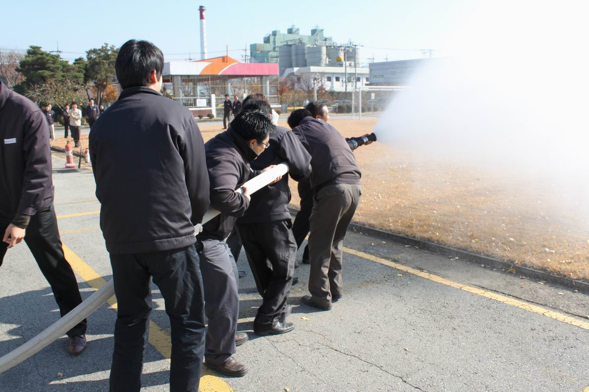 영남에너지서비스, 자체소방훈련 실시