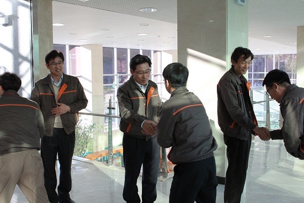 영남ES, 2013년 새해 시무식