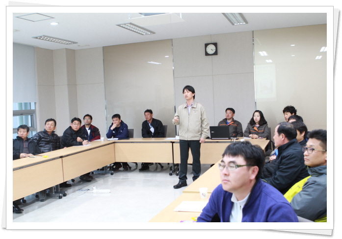 영남ES, 협력회사 시공관리자 간담회 열어（2013.03.13）