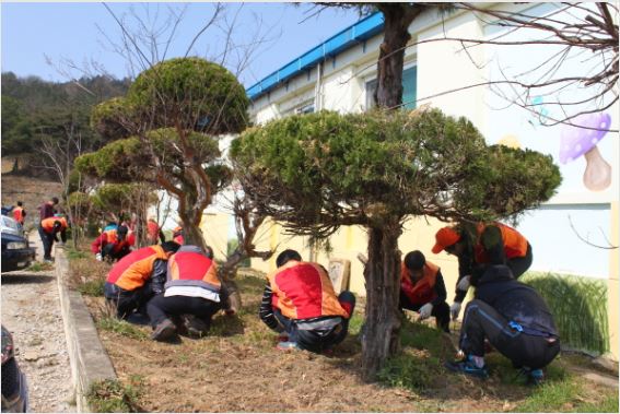 영남에너지서비스, 장애우 특수학교 봉사활동